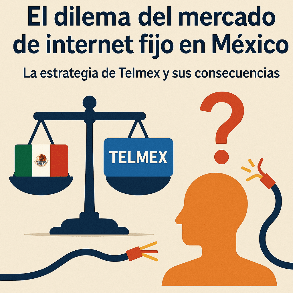 El dilema del mercado de internet fijo en México La estrategia de Telmex y sus consecuencias